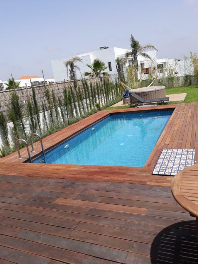 Superbe Villa Avec Piscine Plages Des Nations Рабат Экстерьер фото